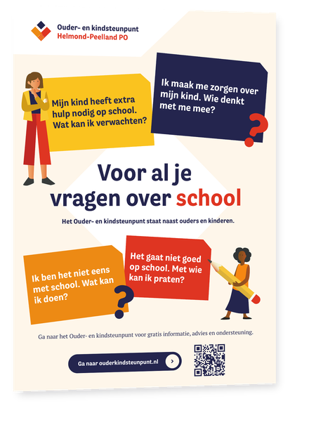 Poster: Vragen over passend onderwijs